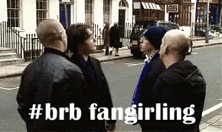 Meeting Ur Role Model GIF - Brb GIFs