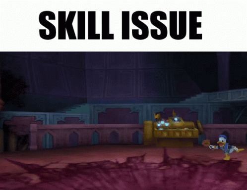 Skill Issue Kh GIF - Skill Issue Kh Kingdom Hearts GIFs
