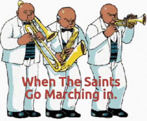The Saints Go Marching In GIF