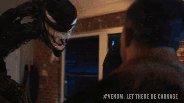 Headbutt Venom GIF - Headbutt Venom Eddie Brock GIFs