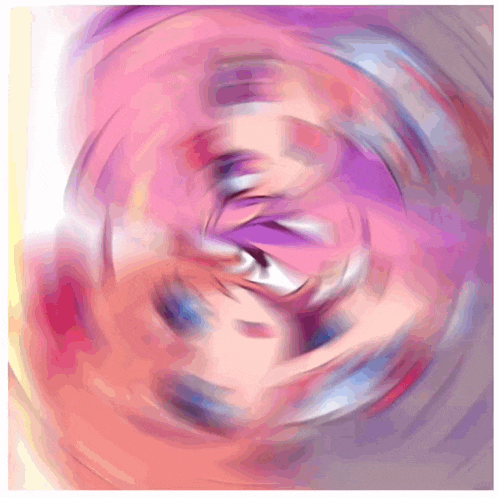 a pink and purple swirl that looks like a painting