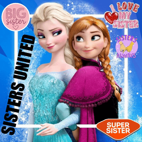 Sister Sisters GIF - Sister Sisters Frozen GIFs