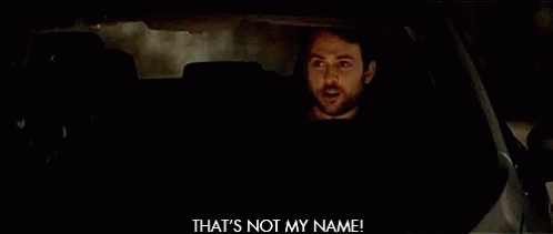 Thats Not My Name GIF - Ginger Thats Not My Name Wrong Name GIFs