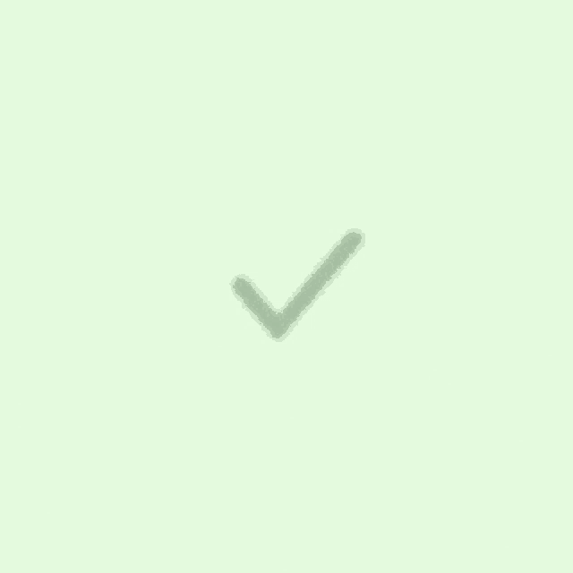 a blue check mark icon on a green background .