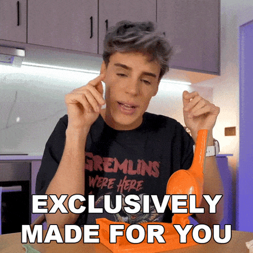 Exclusively Made For You Raphael Gomes GIF - Exclusively Made For You Raphael Gomes This Is Crafted Just For You GIFs
