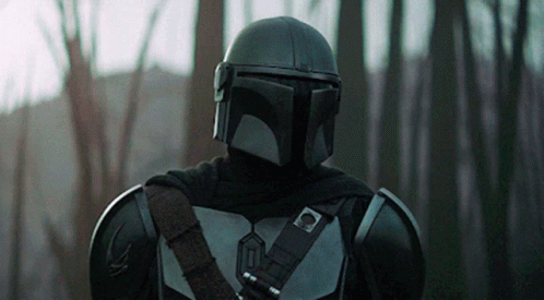 The Mandalorian Over There GIF - The Mandalorian Over There Come Over Here GIFs