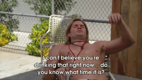 Well, Time For Work GIF - Drinking Time Late GIFs