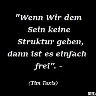 a quote from tim taxis written in german