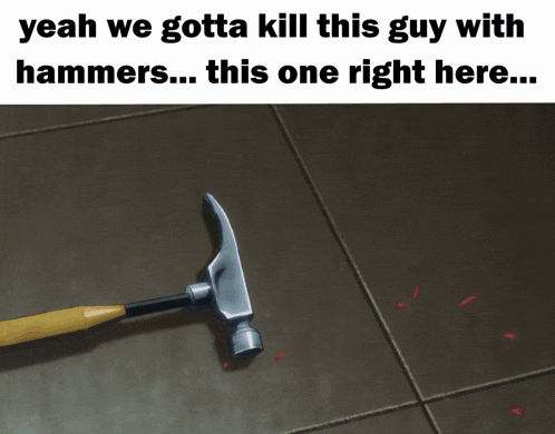 Link Click Kill This Guy With Hammers GIF - Link Click Kill This Guy With Hammers Cold Blooded Murder GIFs