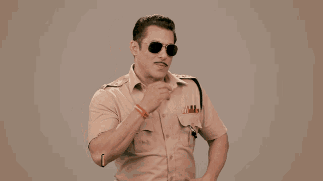 a man in a police uniform says " kasam se ishq hogaya "