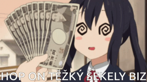 Money Cute GIF - Money Cute Anime GIFs
