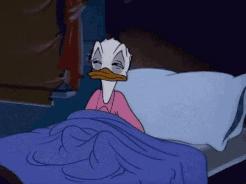 Donald Duck Sleep GIF