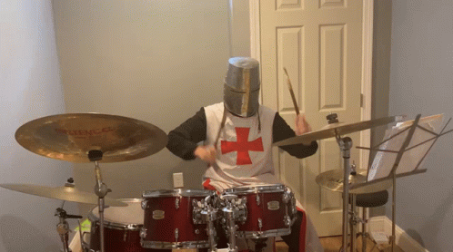 Crusader Drum GIF - Crusader Drum Music GIFs