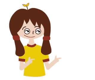 a girl in a yellow shirt is pointing at something with the words you got this below her