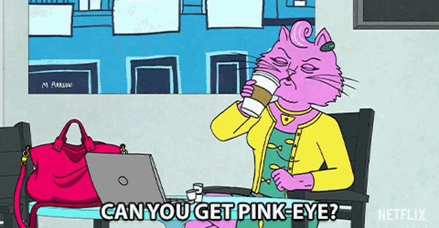 Can You Get Pink Eye Amy Sedaris GIF