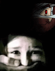 a close up of a person 's face with a bandage on it