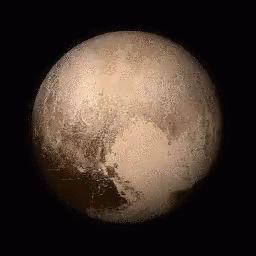 Pluto Revolving GIF