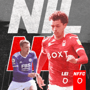 Leicester City F.C. Vs. Nottingham Forest F.C. First Half GIF - Soccer Epl English Premier League GIFs