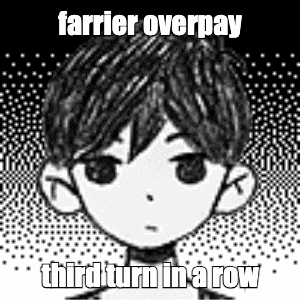 a black and white drawing of a boy with a third turn in a row .
