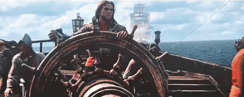 Change Course - Assassin'S Creed Iv: Black Flag GIF - Assassins Creed Iv Black Flag Sailing Pirate GIFs