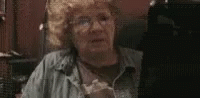 Cl0 Shocked GIF - Cl0 Shocked Granny GIFs