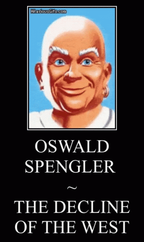 Oswald Spengler The Decline Of The West GIF - Oswald Spengler The Decline Of The West Bald GIFs