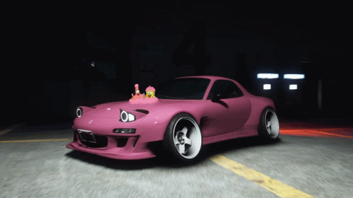 Pink Car GIF - Pink Car Gta - Discover & Share GIFs