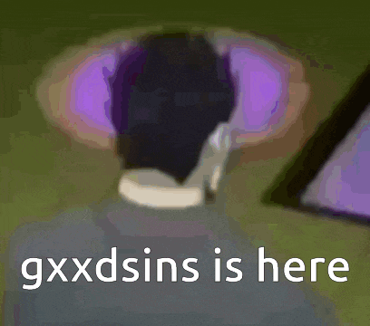 a blurry picture of a man with the words gxxdsins is here written on it
