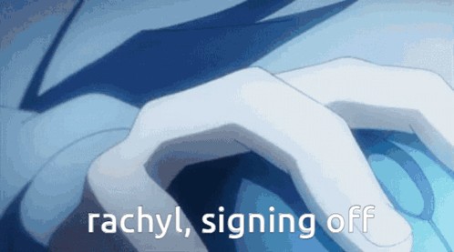 Rachyl Signing Off GIF - Rachyl Signing Off GIFs