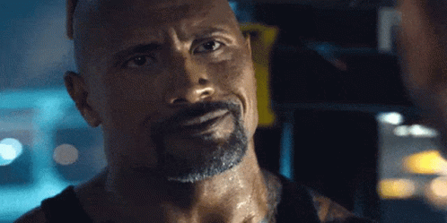 Smiling The Rock GIF - Smiling The Rock Jason Statham GIFs