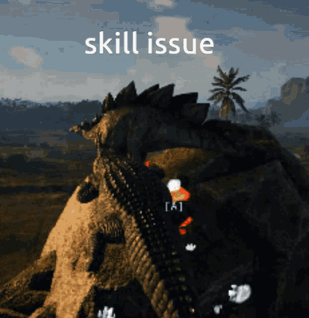 The Isle Stegosaurus The Isle GIF - The Isle Stegosaurus The Isle Skill Issue The Isle GIFs