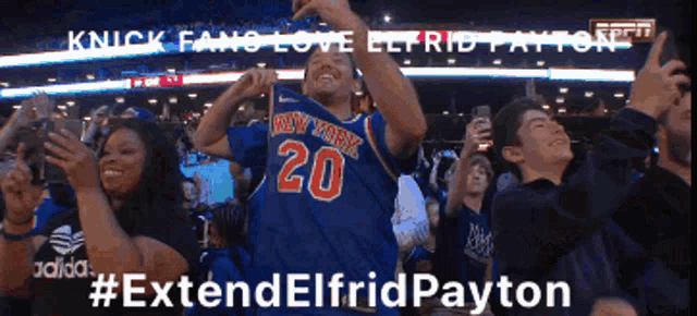 Elfrid Payton Knicks GIF - Elfrid Payton Knicks Knicks Fans GIFs