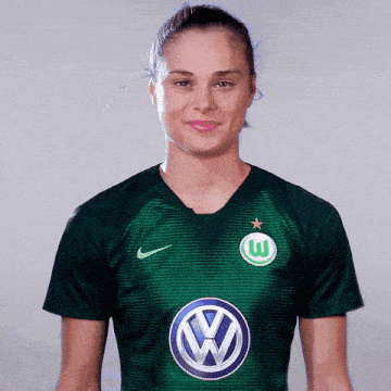 Ewa Pajor No Nie Wiem GIF - Ewa Pajor No Nie Wiem Vfl Wolfsburg GIFs
