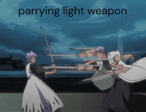 a picture of a man holding a light weapon