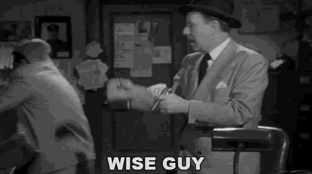 Wise Guy Bud Alexander GIF - Wise Guy Bud Alexander Abbott And Costello Meet The Invisible Man GIFs
