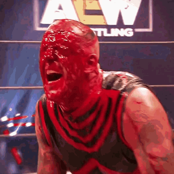 Dustin Rhodes Wrestling GIF - Dustin Rhodes Wrestling Blood GIFs