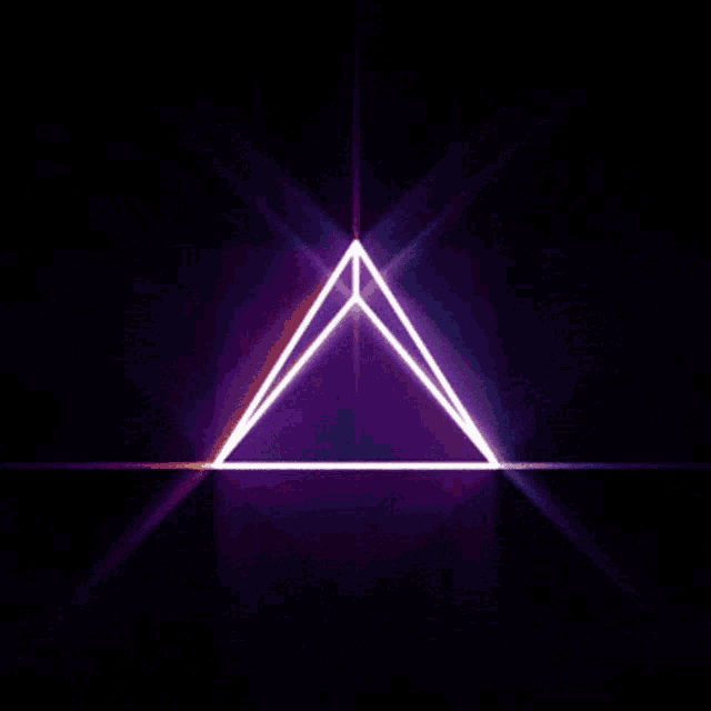 a purple square with a white x on it