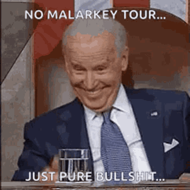 Joe Biden Malarkey GIF - Joe Biden Malarkey Bullshit GIFs