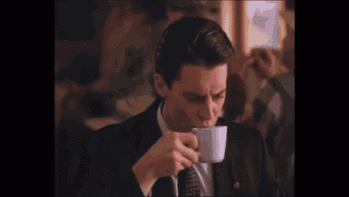 A Damn Fine Cup Of Coffee GIF - Twin Peaks Coffee Damn Good GIFs