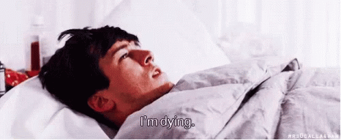 Guy In Bed Im Dying GIF - Guy In Bed Im Dying Laying In Bed GIFs
