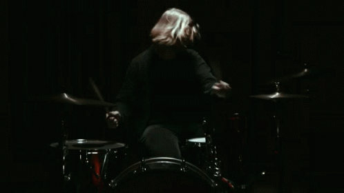 Playing Drums Drummer GIF - Playing Drums Drummer Headbanging GIFs