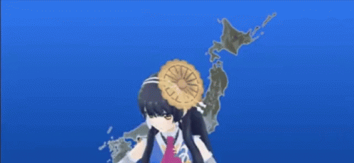 Anime Girl Jump GIF - Anime Girl Jump Weatheroid Type A Airi GIFs