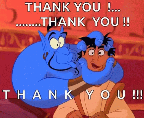 Thank You Genie GIF - Thank You Genie Aladdin GIFs