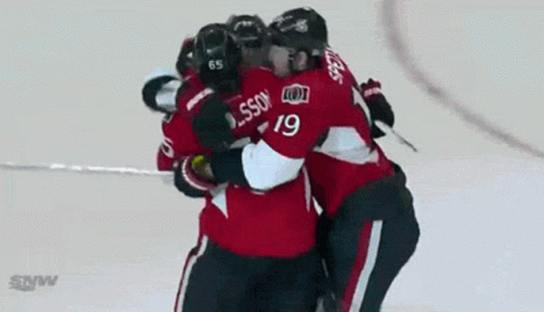 Ottawa Senators Sens Win GIF - Ottawa Senators Sens Win Celebrating GIFs
