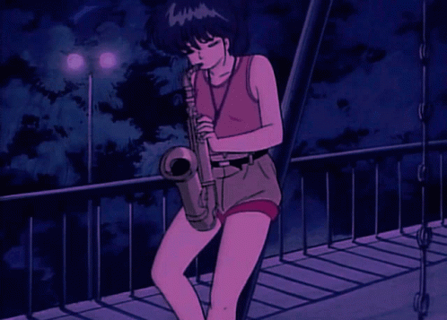 Anime Saxophone GIF - Anime Saxophone Girl GIFs