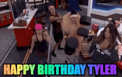 Happy Birthday Tyler Happybirthdaybbtyler GIF - Happy Birthday Tyler Happybirthdaybbtyler Happy Birthday Tyler Crispen GIFs