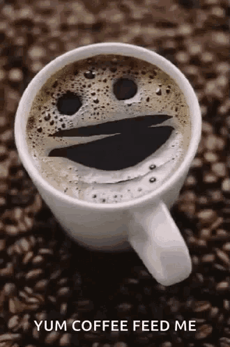 Coffee Smiley GIF - Coffee Smiley GIFs