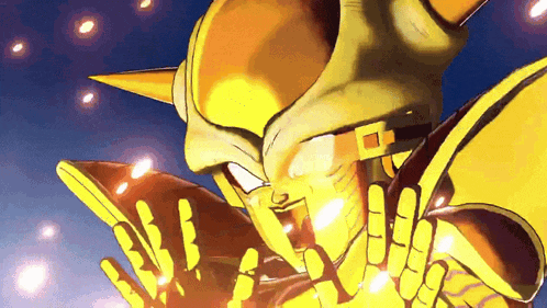 a close up of a cartoon character 's face and arms