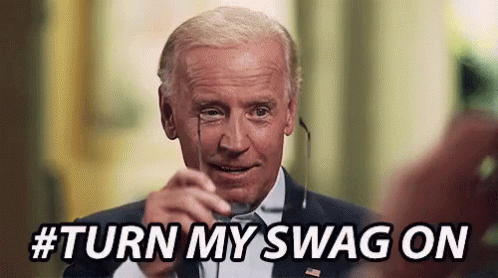 Turn My Swag On GIF - Vice President Joe Biden Swag GIFs