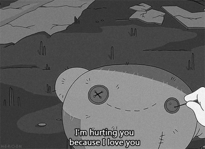 Love Hurts GIF - Adventure Time Marceline Teddy Bear GIFs